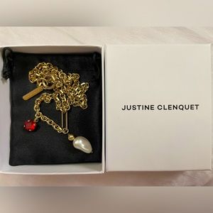 Justine Clenquet Ana Pearl necklace NWOT